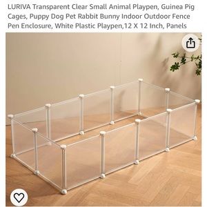 Small animal playpen 12 pieces new in box